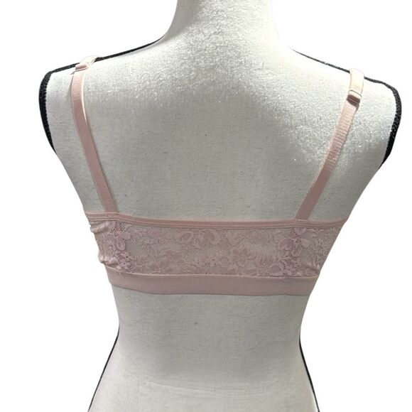 Auden Lace Bralette in Light Pink - Picture 3 of 6